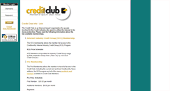 Desktop Screenshot of creditclub.creditworthy.com