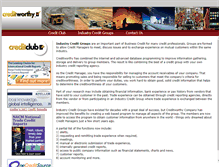 Tablet Screenshot of creditworthy.com